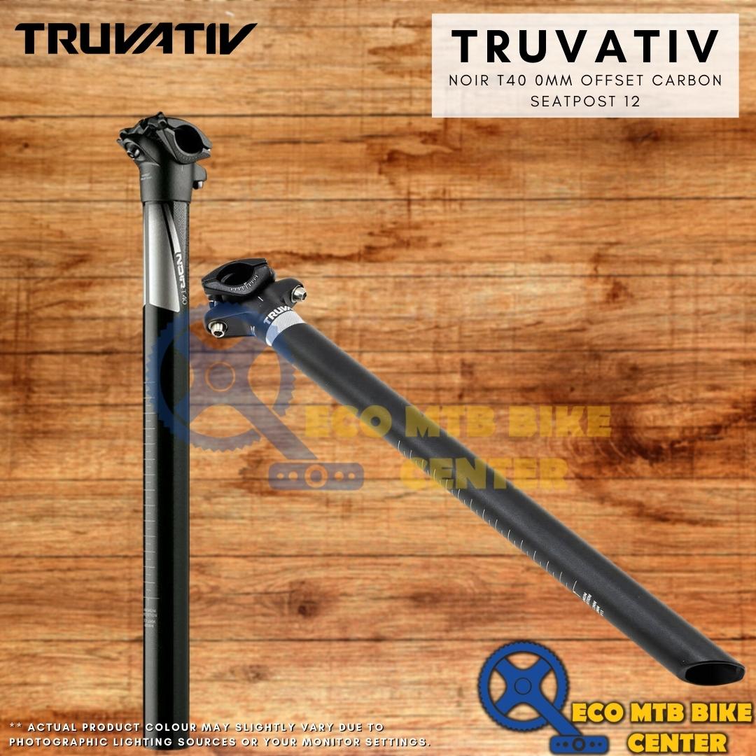 TRUVATIV Noir T40 0mm Offset Carbon Seatpost 12