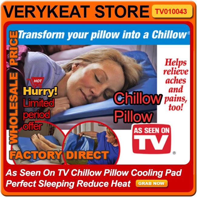 As Seen On Tv Chillow Pillow Cooling End 4 6 2020 2 59 Pm
