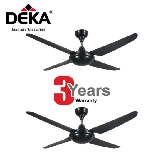 [TWIN PACK] Deka Kronos F5-4P Ceiling Fan With Remote Control