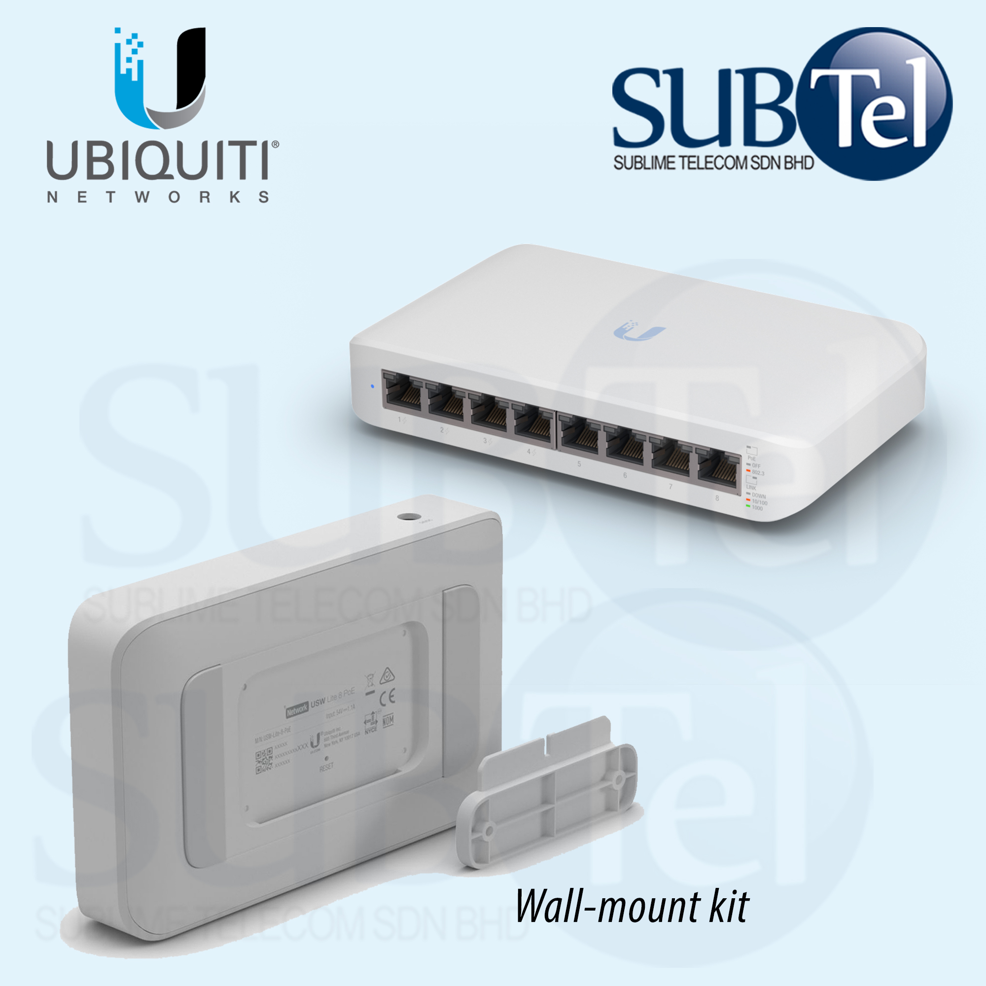 Ubiquiti USW-Lite-8-PoE Gigabit Swi (end 6/23/2023 12:00 AM)