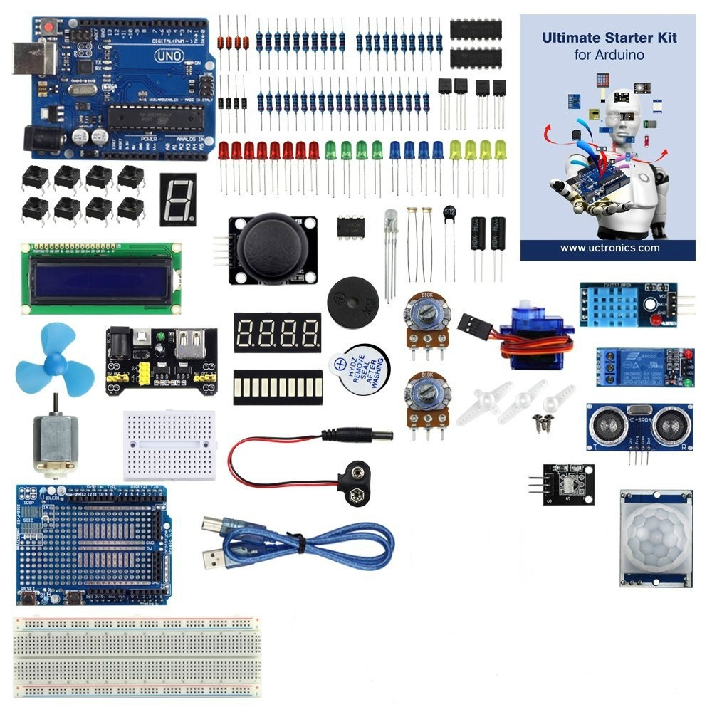 UCTRONICS Advanced Starter Kit for Arduino
