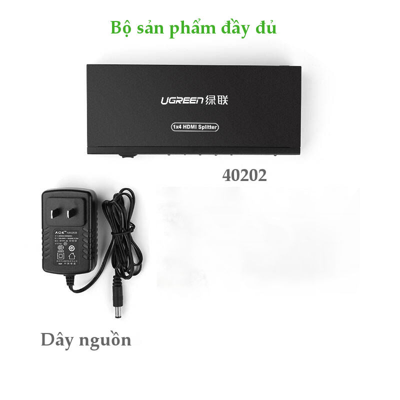 UGREEN 1X4 HDMI AMPLIFIER SPLITTER - UG-40202-40202
