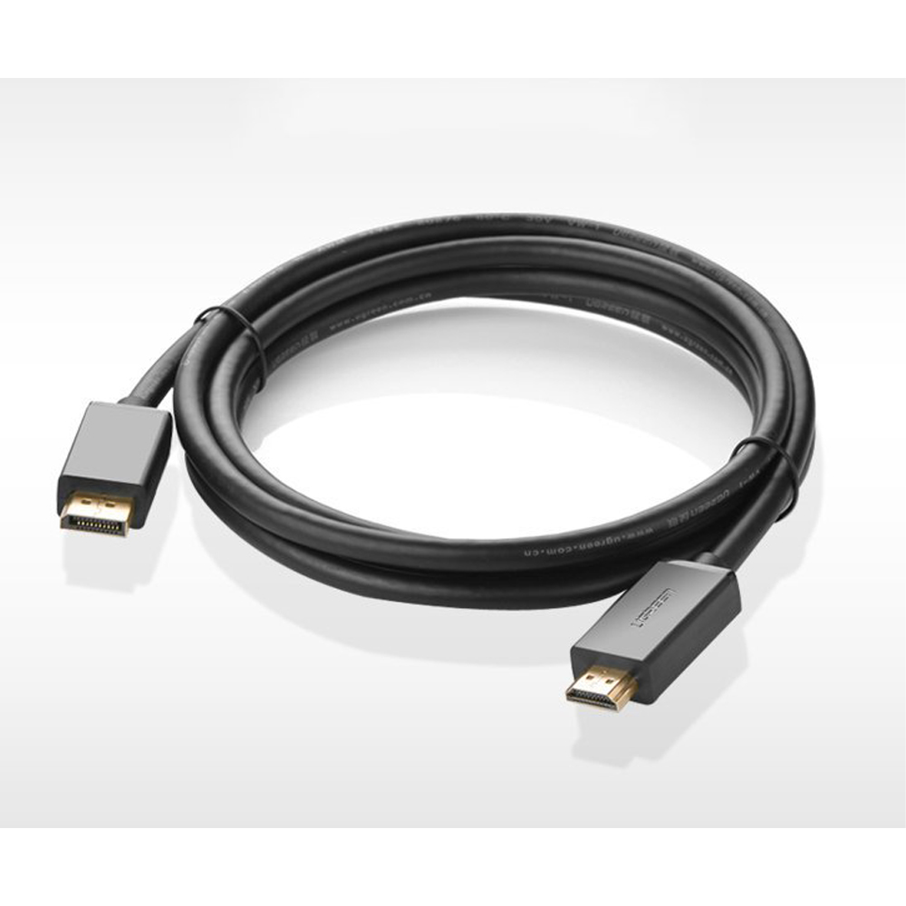 Ugreen (DP101) 10239 DP(Male) to HDMI (Male) Cable (1.5m)