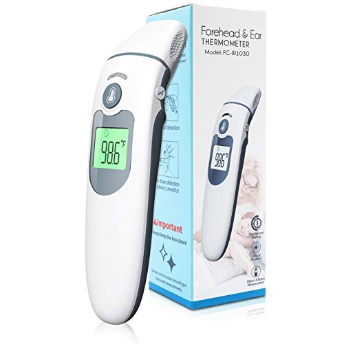 ear thermometer or forehead thermometer