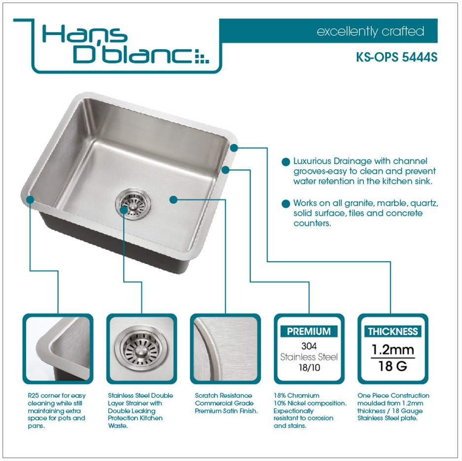 Undermount Kitchen Sink Hdb Ks Um O End 11 8 2018 12 15 Pm Undermount Kitchen Sink Hdb Ks Um Ops 5444s