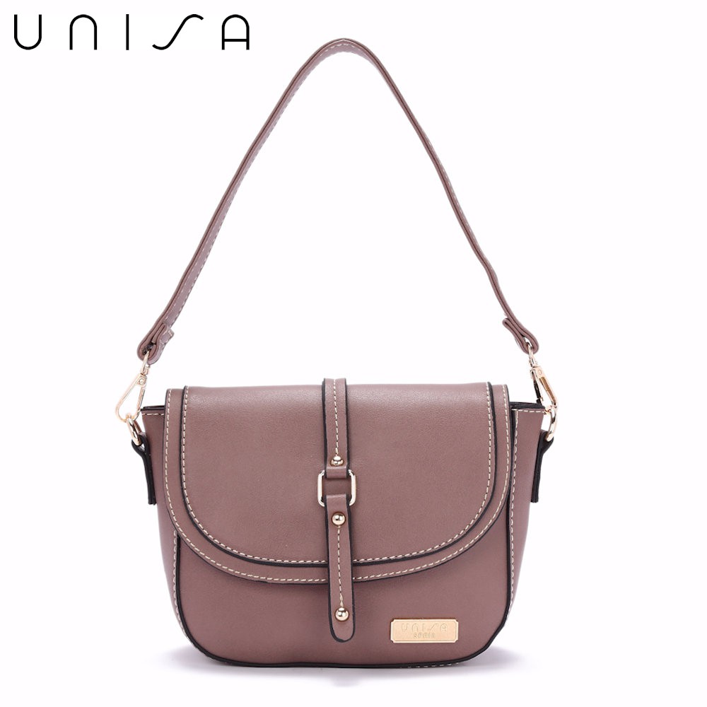 UNISA Faux Leather 2-Way Usage Sling Bag