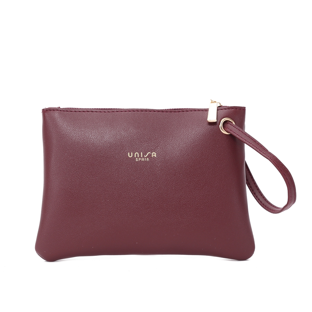 UNISA Faux Leather Sling Bag With Wristlet Women Bag Beg Tangan Wanita