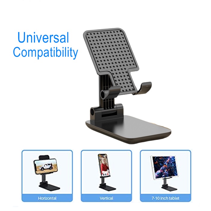 Universal 120 Degree Rotating Adjustable Foldable Mobile Phone Stand Holder De