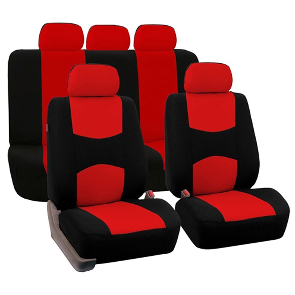 Universal Car Seat Cover 9pcs/ Set Full Seat Covers Front Rear