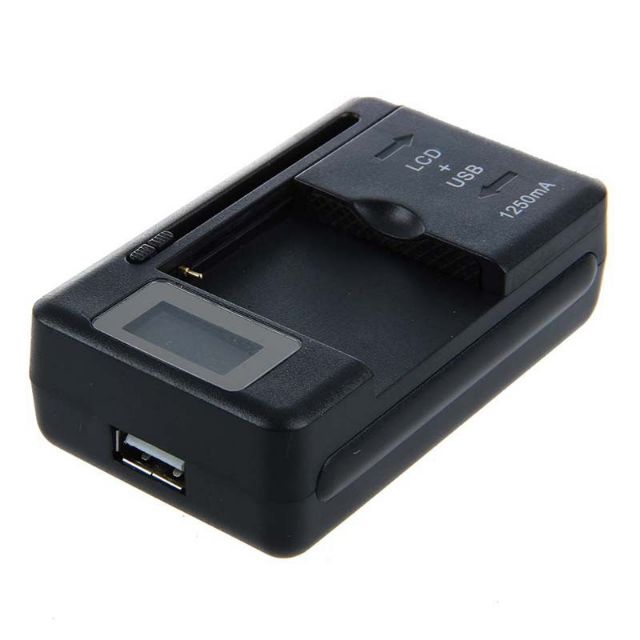 Universal LED Display Mobile Cell Phone Battery Charger USB Fast Charge Port