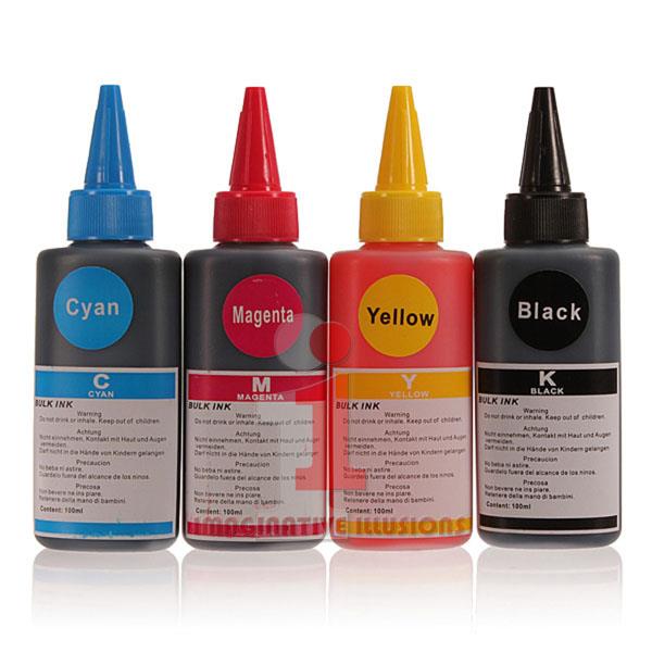 Universal Refill Dye Ink 100ml For Brother / Canon / Epson / HP