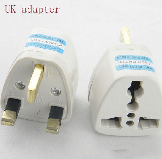 Universal UK British Power Adapter Converter Wall Plug Socket