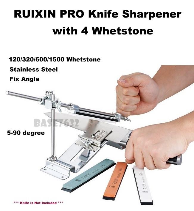 Upgraded RUIXIN PRO Knife Sharpener Sharpening Fix 4 Whetstone 2304.1