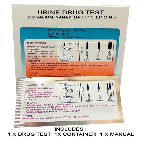 Valium In Urine Drug Test