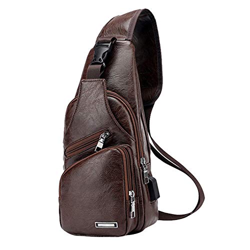 [From USA]Large Leather Sling Bag w (end 3/31/2022 12:00 AM)