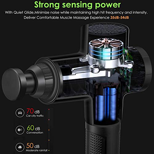 Toloco Massage Gun T11 Pro Upgraded Handheld Muscle Deep B0B