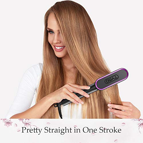 tymo hair straightener brush