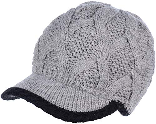 women's peaked beanie