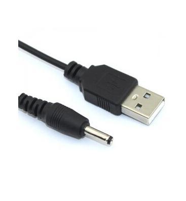 USB 2.0 Male A To DC 3.5mm x 1.35mm Plug DC Power Supply Cable