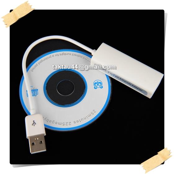 USB 2.0 to LAN Ethernet RJ45 Network Adapter Cable Cord