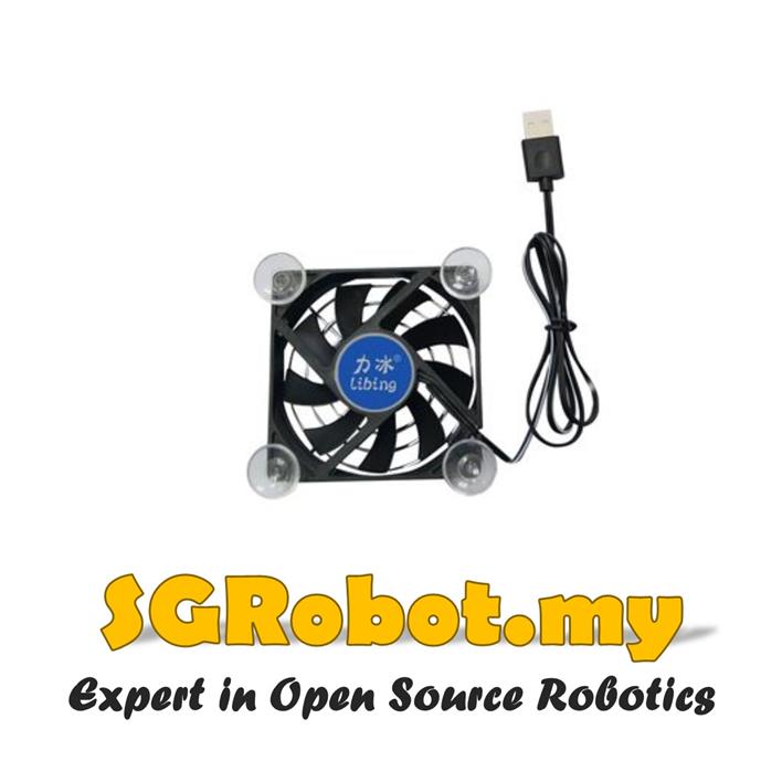 USB 5500RPM 5CMx5CM Cooling Fan For PhoneTablet