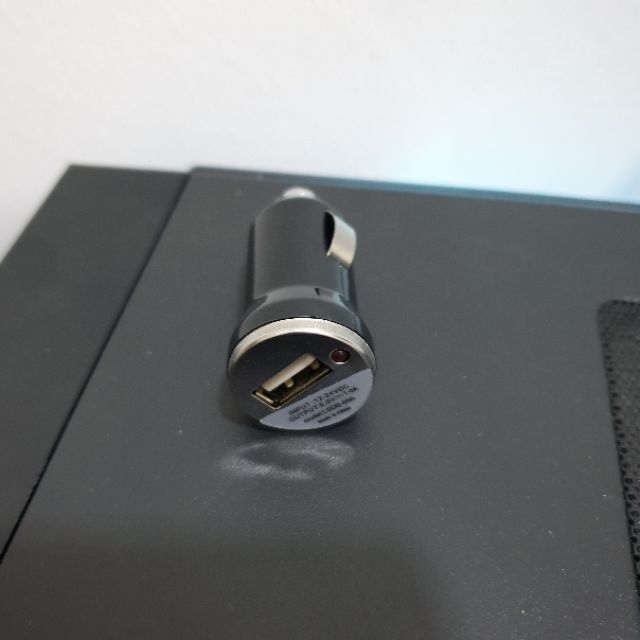 USB Car Cigarette Charger Lighter 12-24V 1.0A