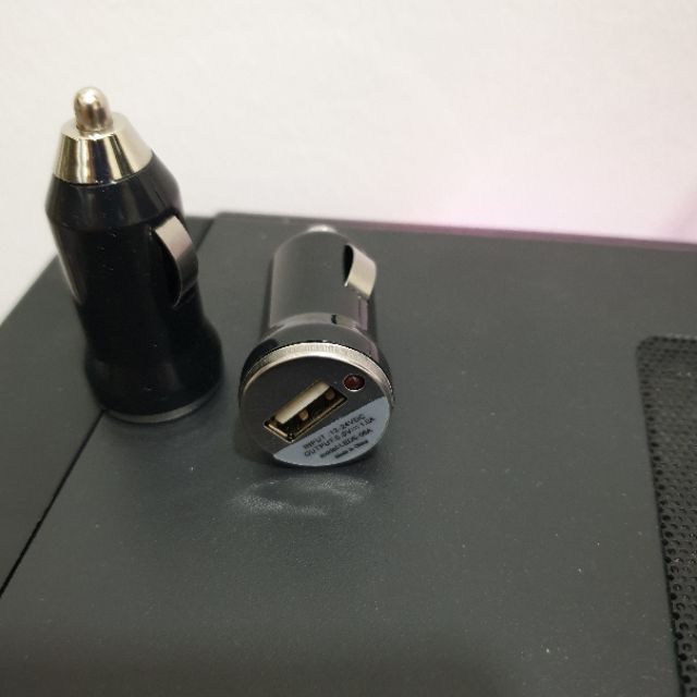 USB Car Cigarette Charger Lighter 12-24V 1.0A
