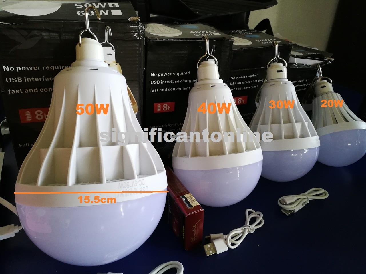 Usb Rechargeable Led Bulb 20w 30w End 12 21 2019 15 Am Usb Rechargeable Led Bulb 20w 30w 40w 50w Smart Emergency Ligh