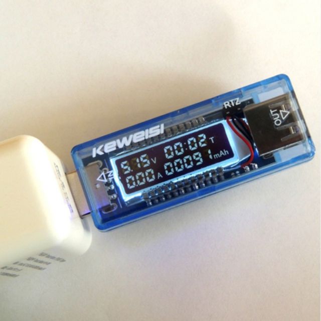 USB Volt Tester Check Current Voltage Doctor Charger Capacity Tester Meter Pow