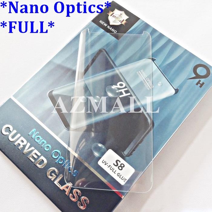 (UV Glue) FULL Nano Optic Curved Glass Samsung Galaxy S8 /G950F (5.8")