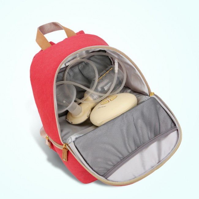 V-Coool Simple Denim Backpack Cooler Bag Ice Brick Combo