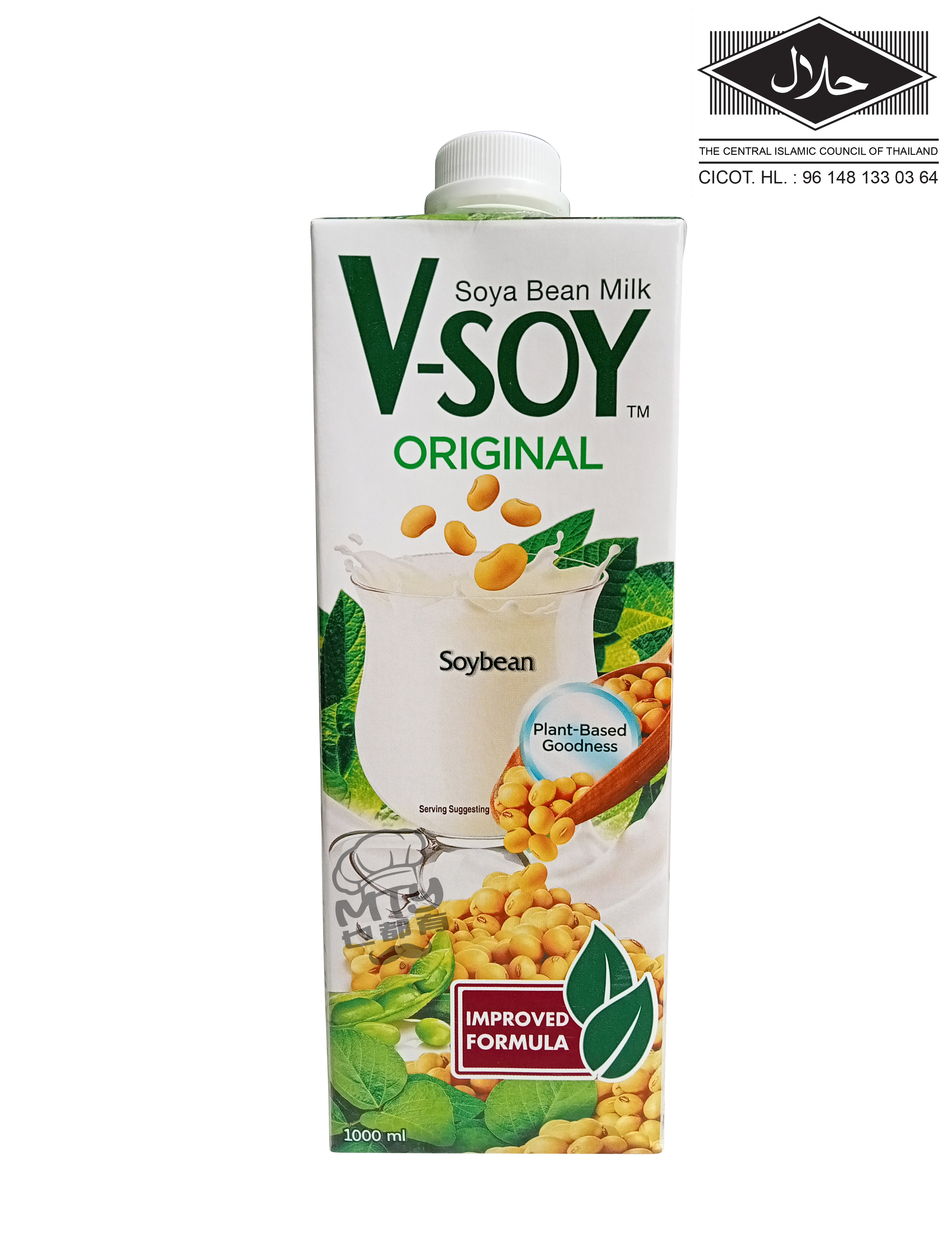 V-Soy Original SoyaBean Milk UHT 1000ml