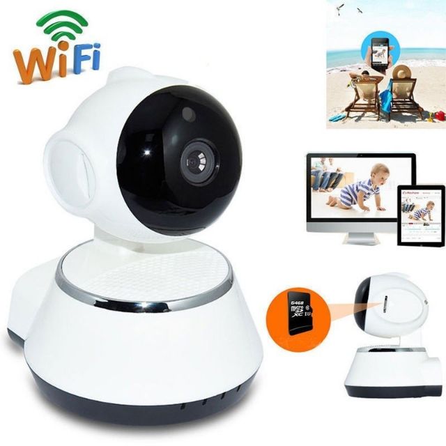 V380 Wireless HD iP Cam Network Home IP CCTV Camera IR Night Vision WiFi Webca