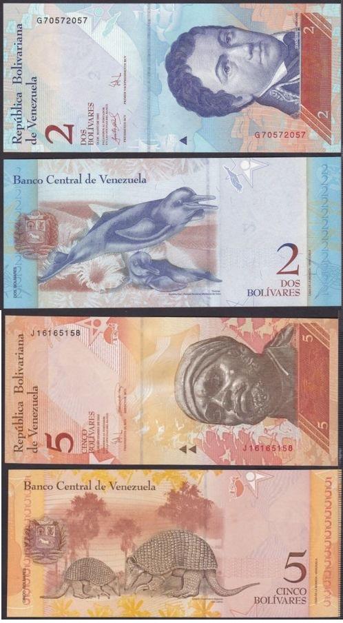 Venezuela 2007 Bolivares banknotes (end 12/11/2019 2:15 PM)