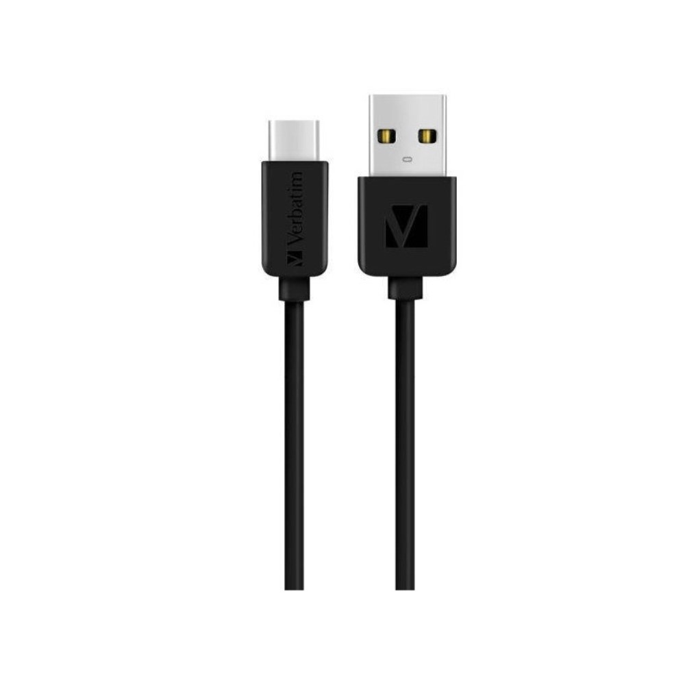 Verbatim 65432 120cm Sync &amp; Charge USB to Type-C Cable - Black