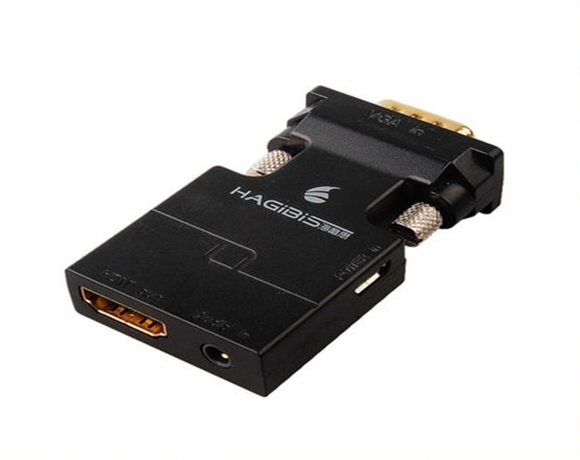 VGA to HDMI converter with audio HD TV computer video adaptor