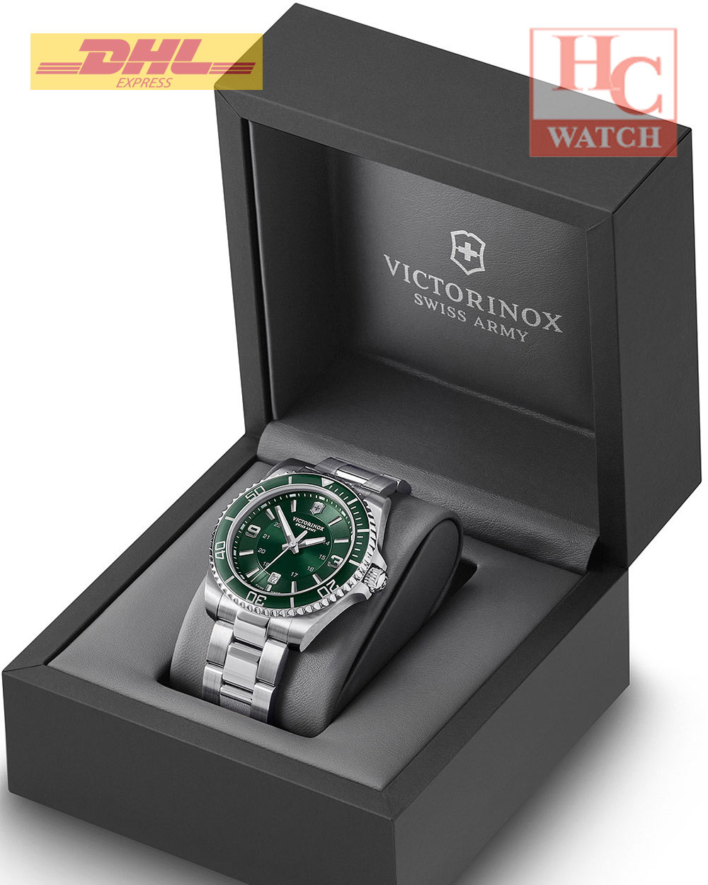 Victorinox 241934  Swiss Army Men&#39;s Maverick Large Green dial