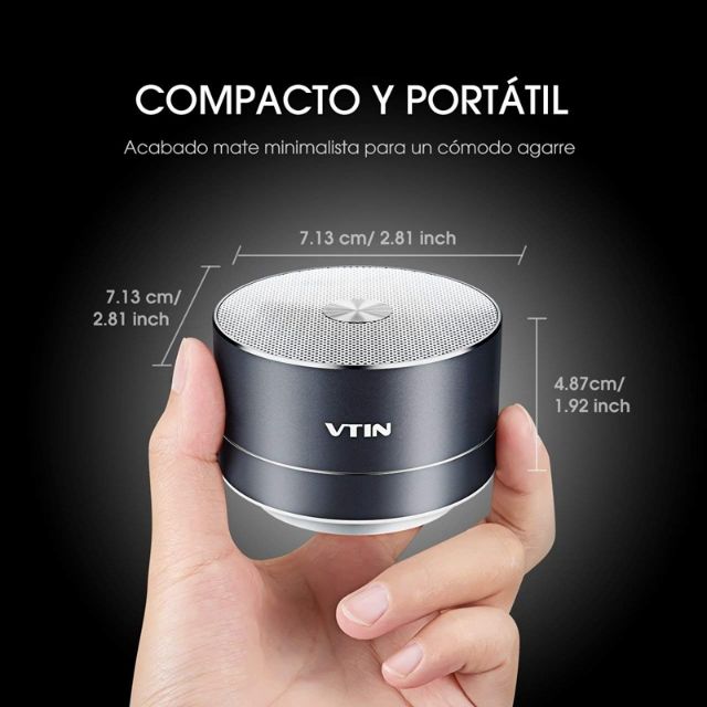 VICTSING Mini Bluetooth Speaker Strong HD Sound Stereo Music Hands-Free Calls