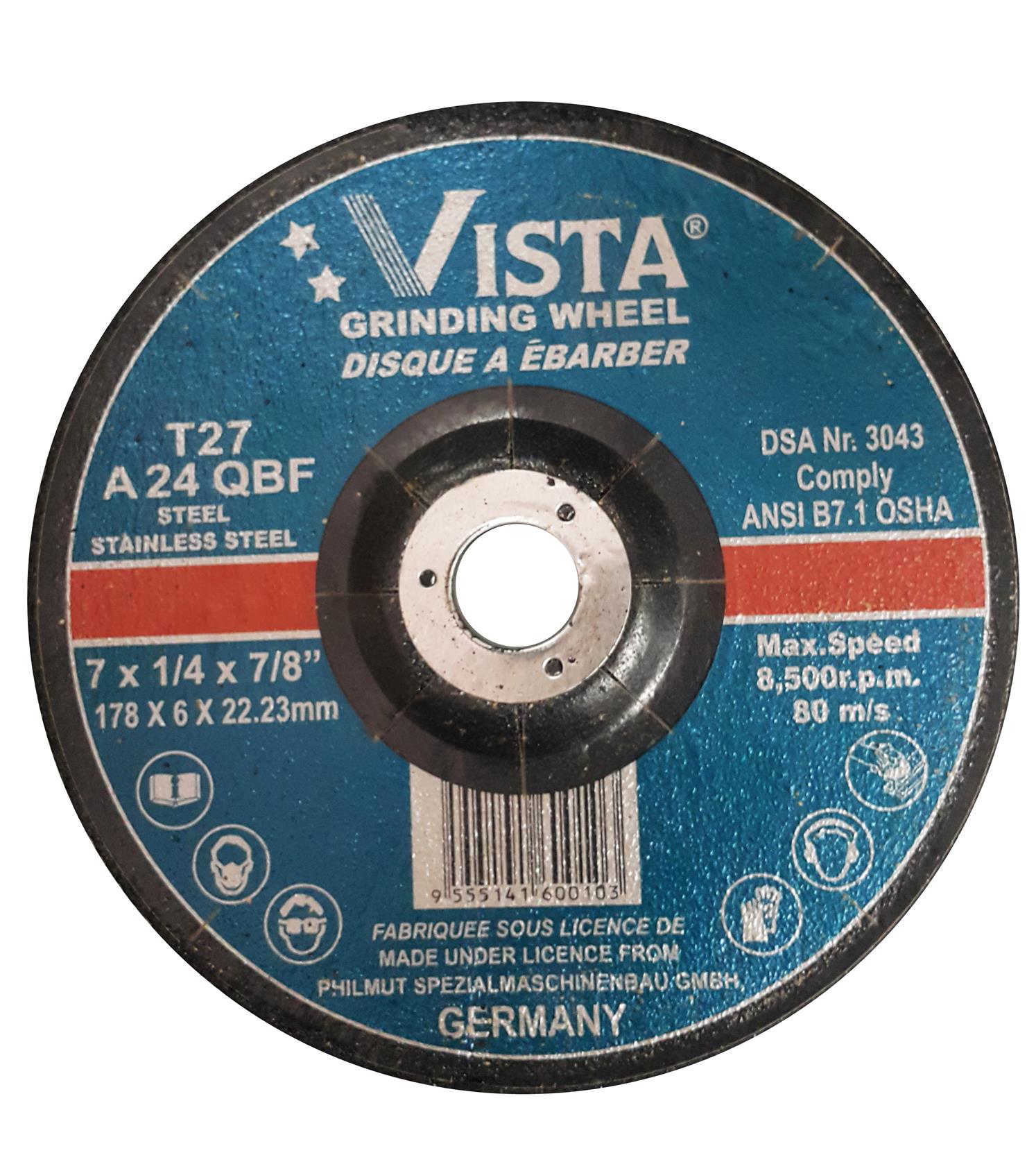 7 inch grinding wheel