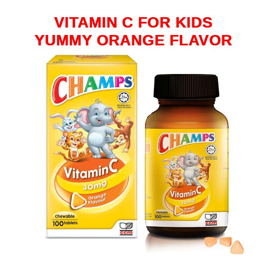 Vitamin C for Kids] Champs Vitamin (end 