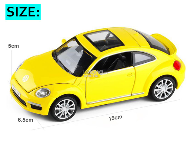 Volkswagen New beetle GSR diecast model car