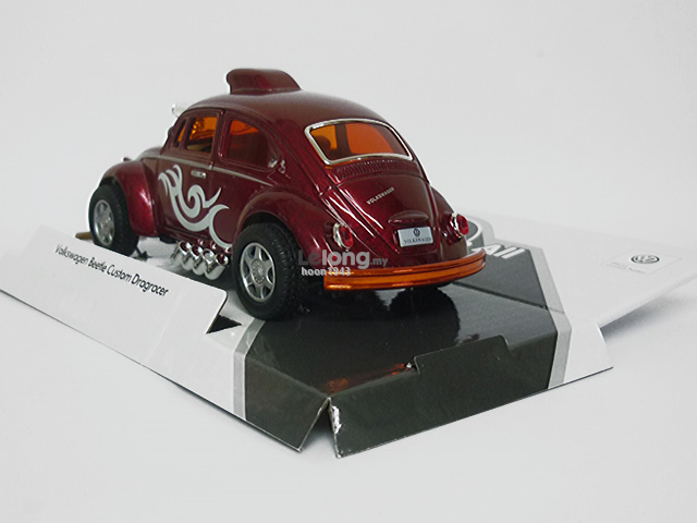 Volkswagen Classic Beetle Model Car - Custom Drag racer