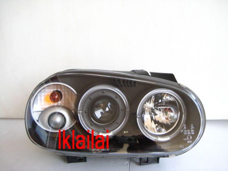 VOLKSWAGEN GOLF 4 '98-04 LED Ring Projector Head Lamp