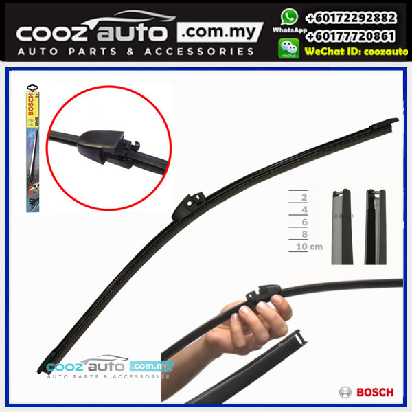 Wiper Blades Fits Audi A4 B8 Estate Bosch Aerotwin Plus Front