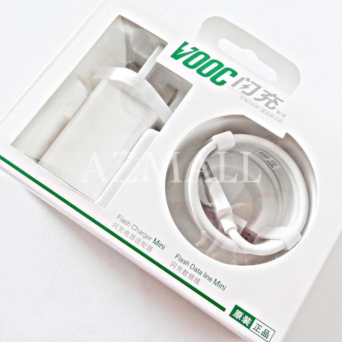 (VOOC) Flash Charger Mini AK779 Cable Oppo F9 Find 7 7A R9s R7 R15 A3s
