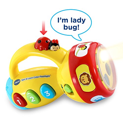 spin & learn color flashlight