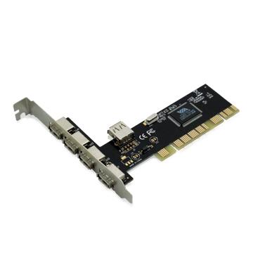 VZTEC/ VETOP 4+1 PORT USB 2.0 PCI CARD, VZ-PC2237