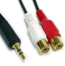 VZTEC/ VETOP AUDIO 3.5MM (M) TO 2 RCA (F) CABLE 1.5M, 5104