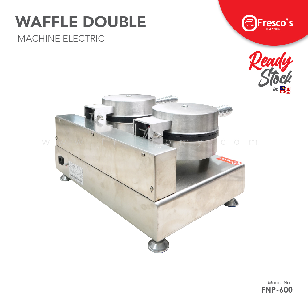 Waffle Double Machine Electric Fresco