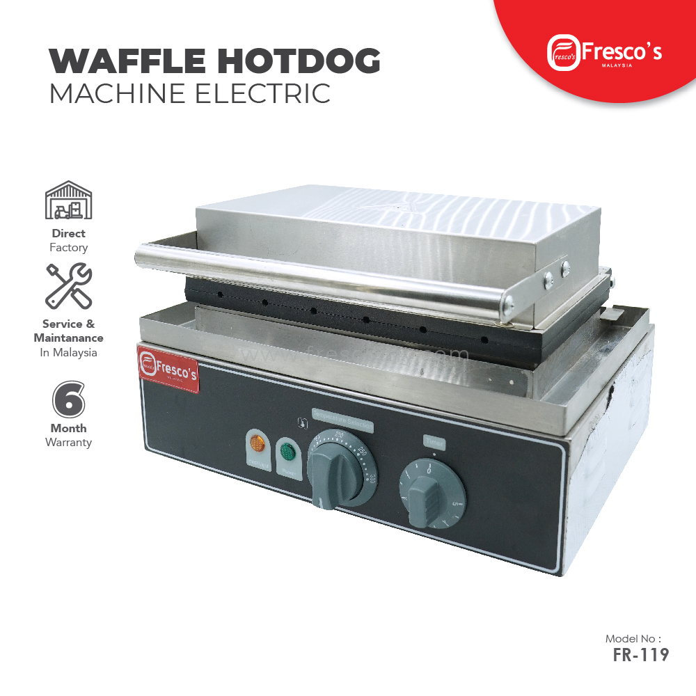 Waffle Hotdog Electric Machine Sausage Waffle Maker Waffle H